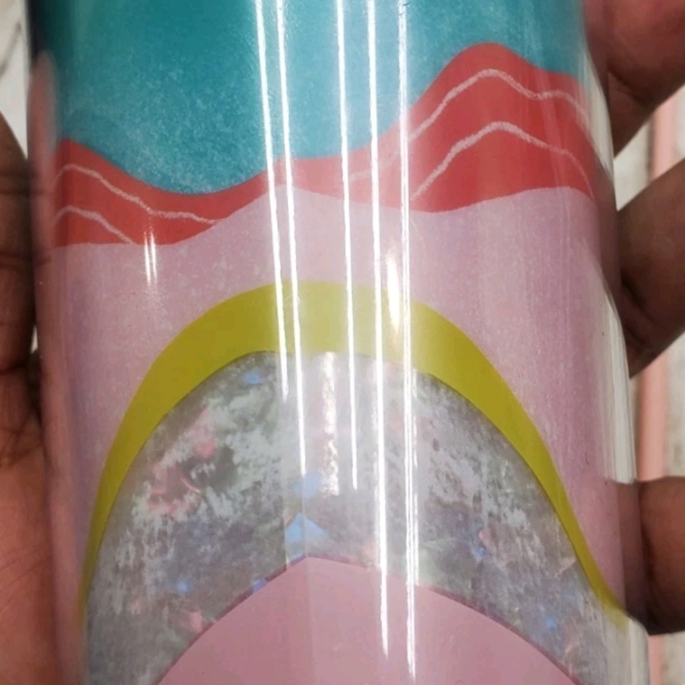 Starbucks 24oz Cold Cup Collectible Summer 2020, "Pastel Wave" Iridescent, New! - Picture 5 of 7